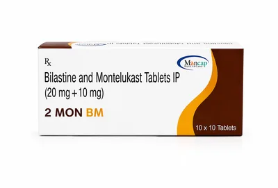 2 MON BM – Bilastine + Montelukast Sodium | Mancap Healthcare