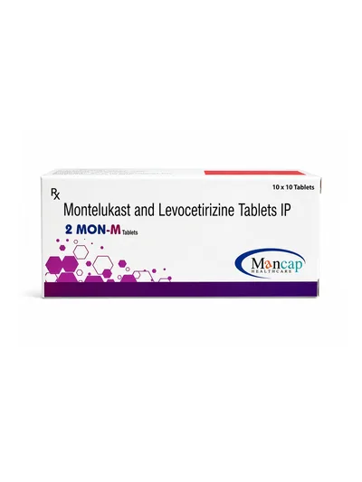 2 MON-M – Montelukast Sodium + Levocetirizine Hydrochloride | Mancap Healthcare