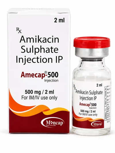 AMECAP-500 – Amikacin Sulphate | Mancap Healthcare