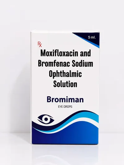 BROMIMAN – Moxifloxacin + Bromfenac Ophthalmic Solution | Mancap Healthcare