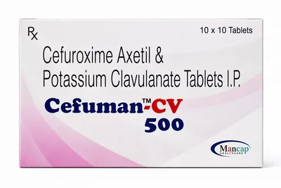 CEFUMAN-CV – Cefuroxime + Clavulanic Acid | Mancap Healthcare
