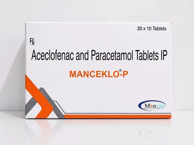 MANCEKLO-P – Aceclofenac + Paracetamol | Mancap Healthcare