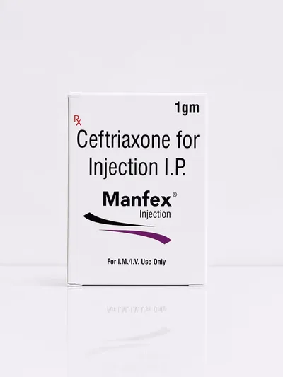 MANFEX 1G – Ceftriaxone | Mancap Healthcare
