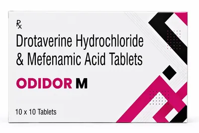 ODIDOR M – Drotaverine Hydrochloride + Mefenamic Acid | Mancap Healthcare